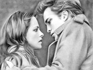 Bakgrundsbilder på skrivbordet The Twilight Saga Twilight Kristen Stewart Filmer