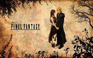 Bakgrundsbilder på skrivbordet Final Fantasy Final Fantasy VII spel