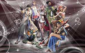 Papel de Parede Desktop Final Fantasy Final Fantasy XIII