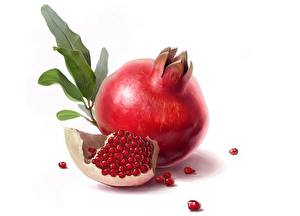 Image Fruit Pomegranate