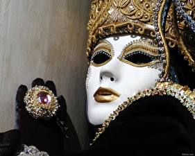 Fondos de escritorio Máscara Día festivos Carnaval y disfraces