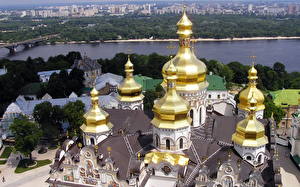 Papel de Parede Desktop Templo Ucrânia Cidades