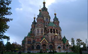 Bakgrundsbilder på skrivbordet Tempel Sankt Petersburg