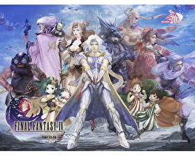 Bureaubladachtergronden Final Fantasy Final Fantasy IV