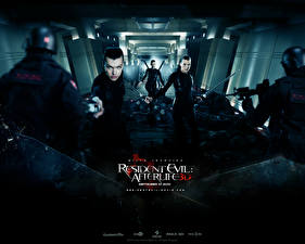 Bakgrunnsbilder Resident Evil (film) Resident Evil: Afterlife Milla Jovović