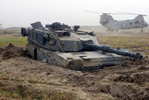 Bakgrunnsbilder Stridsvogn M1 Abrams Amerikanske M1A1 Militærvesen