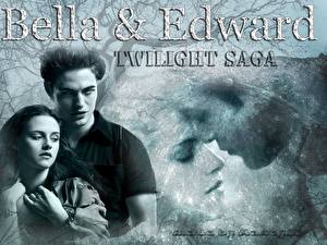 Sfondi desktop The Twilight Saga Twilight Robert Pattinson Kristen Stewart  Film