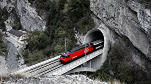 Bakgrunnsbilder Jernbaner Tunnel