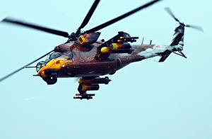 Bakgrunnsbilder Helikoptre mi-24