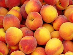 Bureaubladachtergronden Fruit Perziken