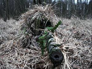 Bureaubladachtergronden Soldaten Scherpschuttersgeweer Scherpschutter Camouflage Militair
