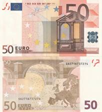 Обои для рабочего стола Деньги Банкноты Евро