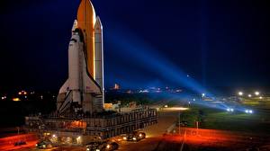 Bureaubladachtergronden Schepen Raket Space shuttle Discovery, Nasa Ruimte