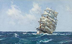 Images Ship Painting Art Sailing