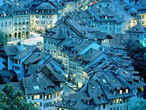 Bakgrundsbilder på skrivbordet Byggnader Schweiz Bern