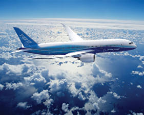 Images Airplane Passenger Airplanes Boeing Boeing-787 Aviation