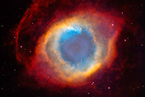 Sfondi desktop Nebulose nello spazio Stelle NGC 7293 Spazio_cosmico