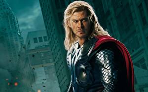 Bureaubladachtergronden The Avengers (2012) Chris Hemsworth Thor superheld Films