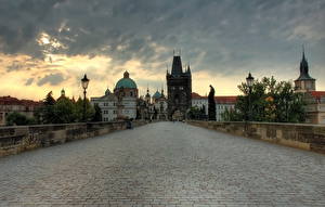 Bakgrundsbilder på skrivbordet Tjeckien Prag