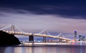 Fonds d'écran États-Unis Pont San Francisco Californie Villes