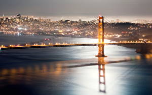 Fonds d'écran États-Unis Pont San Francisco Californie golden gate bridge Villes