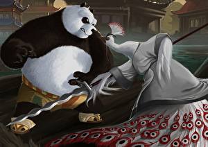 Bakgrunnsbilder Kung Fu Panda Tegnefilm