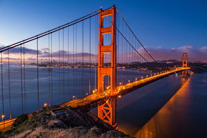 Fonds d'écran Pont USA San Francisco Californie Golden gate bridge Villes
