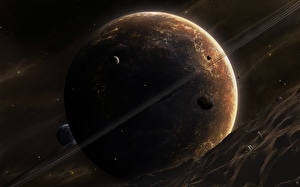 Wallpapers Surface of planets Space