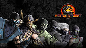 Bakgrundsbilder på skrivbordet Mortal Kombat spel