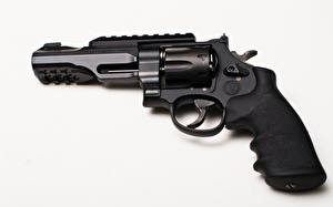 桌面壁纸，，手槍，左轮手枪，Smith & Wesson 327，陆军