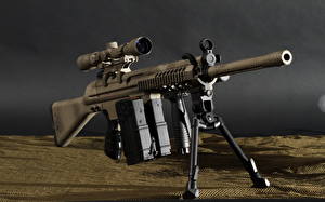 Fondos de escritorio Fusil Fusil de francotirador Mira telescópica HK51 Ejército
