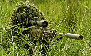 Wallpapers Soldiers Sniper rifle Snipers Camouflage