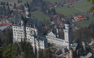 Bilder Burg Deutschland Schloss Neuschwanstein
