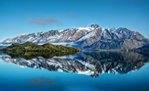 Sfondi desktop Fiumi Montagna Nuova Zelanda Glenorchy Natura