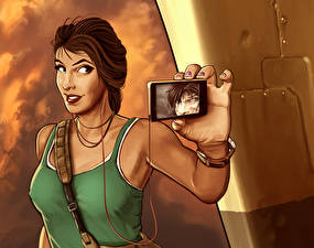 Bureaubladachtergronden Tomb Raider Lara Croft Jonge_vrouwen