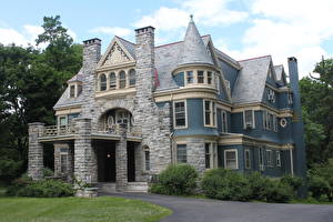 Images Houses USA Stone New York City Mansion Cities