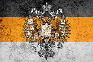 Wallpapers Russia Coat of arms Nationalists Double-headed eagle Flag