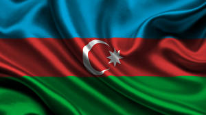 デスクトップの壁紙、、旗、ストライプ、Azerbaijan、