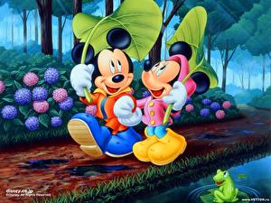 Papel de Parede Desktop Disney Mickey Mouse Cartoons